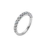 Round Brilliant Half Eternity Ring 2.2 mm
