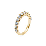 Round Brilliant Half Eternity Ring 3.0mm