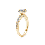 Round Halo Ring 0.5ct