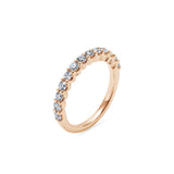 Round Brilliant Half Eternity Ring 2.2 mm