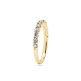Round Brilliant Half Eternity Ring 2.2 mm