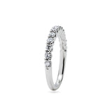 Round Brilliant Half Eternity Ring 2.2 mm