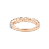 Round Brilliant Half Eternity Ring 3.0mm