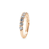 Round Brilliant Half Eternity Ring 3.0mm