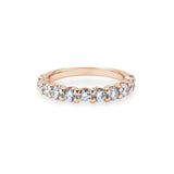 Round Brilliant Half Eternity Ring 3.0mm