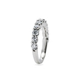 Round Brilliant Half Eternity Ring 3.0mm